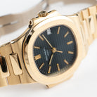 Patek Philippe Nautilus 3800/1 Yellow Gold Blue Dial