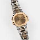 Patek Philippe Nautilus 3800/1AJ Stainless Steel Yellow Gold Champagne Dial