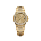 Patek Philippe Nautilus 3800/5 Yellow Gold Glided Gold Diamond Dial (1983)