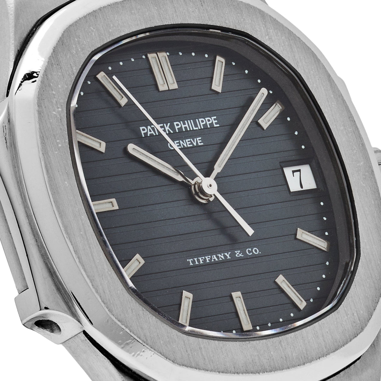 Patek Philippe Nautilus 3900/001 'Tiffany & Co.' Stainless Steel Blue Dial Quartz