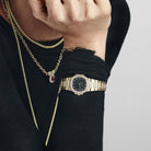 Patek Philippe Nautilus 4700/5 Yellow Gold Blue Diamond Dial