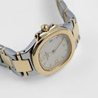Patek Philippe Nautilus 4700/61 'Ladies' Stainless Steel Yellow Gold White Dial Quartz