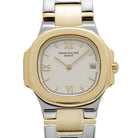 Patek Philippe Nautilus 4700/61 'Ladies' Stainless Steel Yellow Gold White Dial Quartz