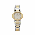 Patek Philippe Nautilus 4700/61 'Ladies' Stainless Steel Yellow Gold White Dial Quartz