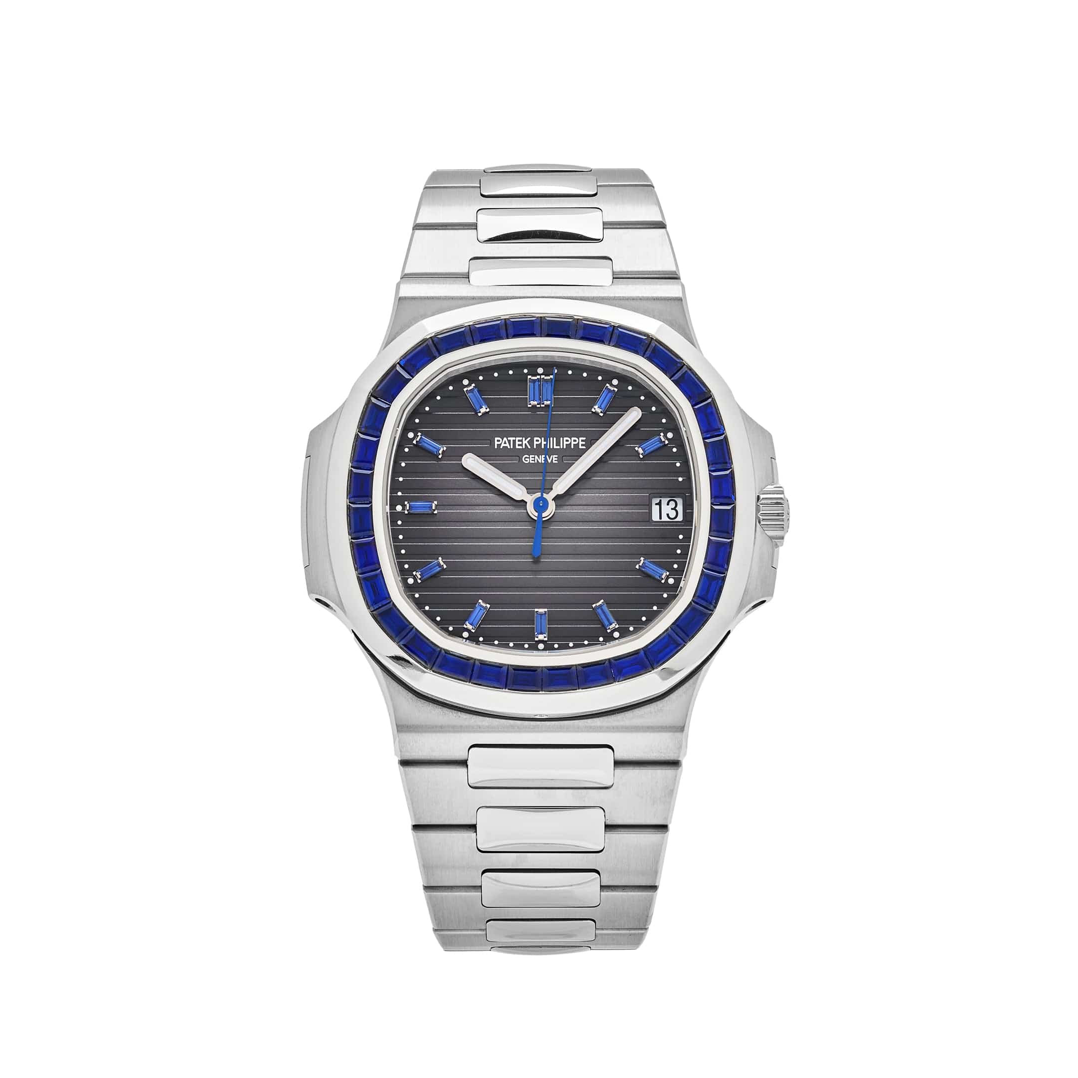 Patek Philippe Nautilus 5711/111P-001 'Tiffany & Co.' Platinum Blue Sapphire (2020)