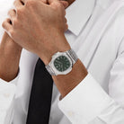Patek Philippe Nautilus 5711/1300A Stainless Steel Green Dial Diamond Bezel