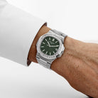 Patek Philippe Nautilus 5711/1300A Stainless Steel Green Dial Diamond Bezel
