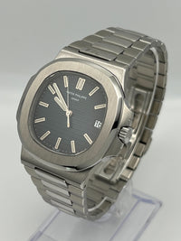 Thumbnail for Patek Philippe Nautilus Stainless Steel Blue Dial 5711/1A-001 Wrist Aficionado