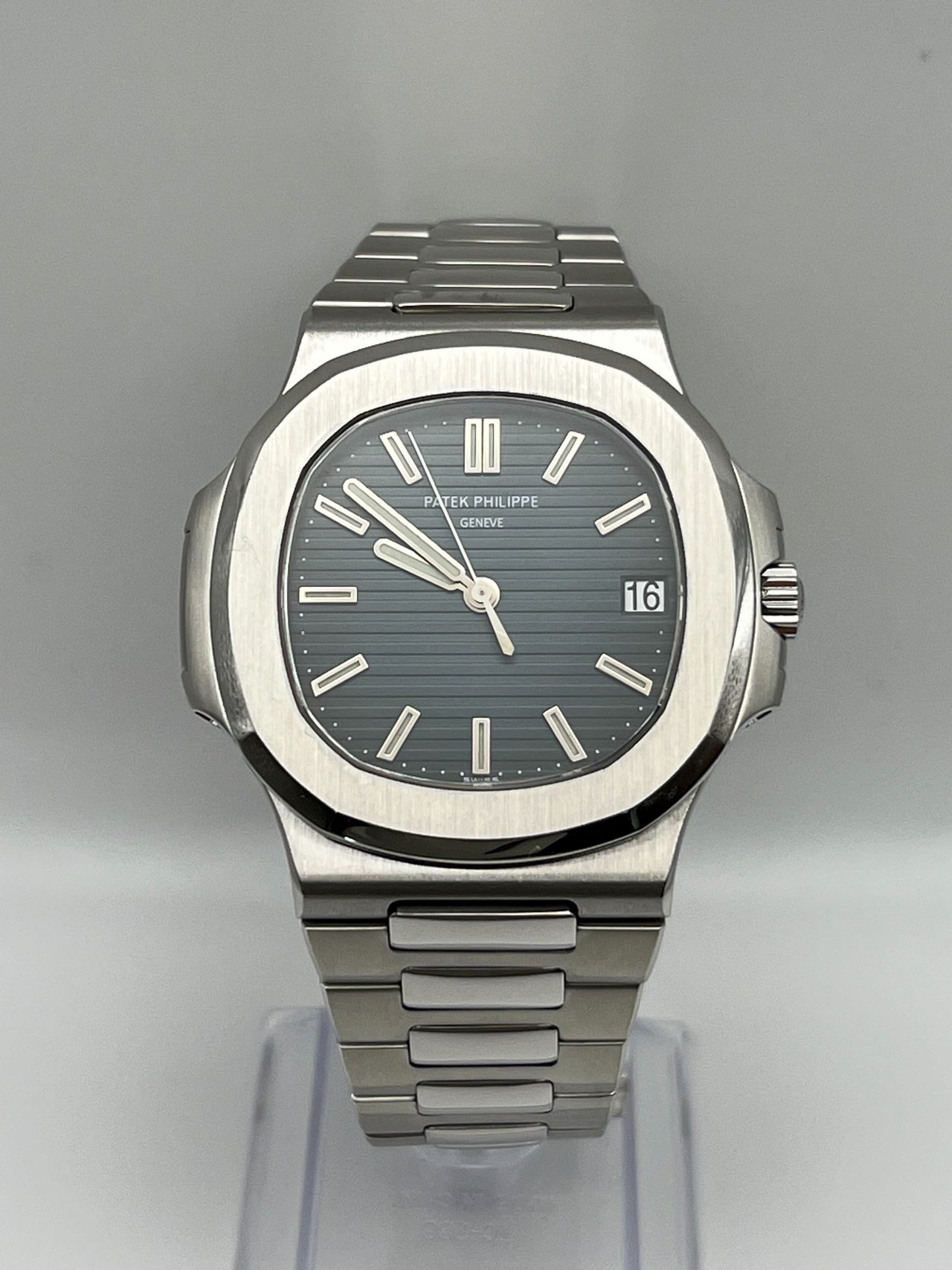 Patek Philippe Nautilus Stainless Steel Blue Dial 5711/1A-001 Wrist Aficionado