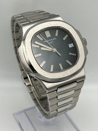 Thumbnail for Patek Philippe Nautilus Stainless Steel Blue Dial 5711/1A-001 Wrist Aficionado