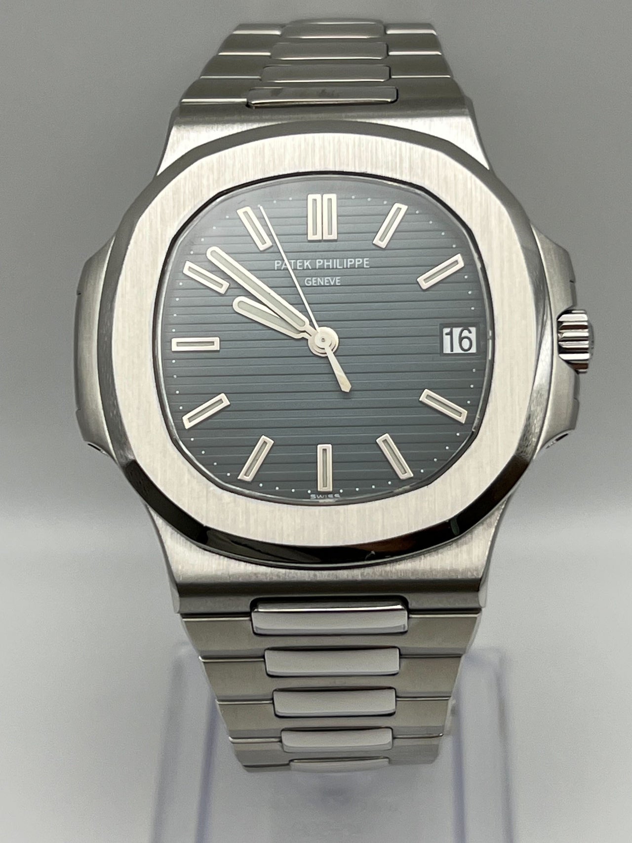 Patek Philippe Nautilus Stainless Steel Blue Dial 5711/1A-001 Wrist Aficionado