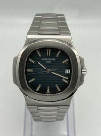 Thumbnail for Patek Philippe Nautilus Stainless Steel Blue Dial 5711/1A-001 Wrist Aficionado