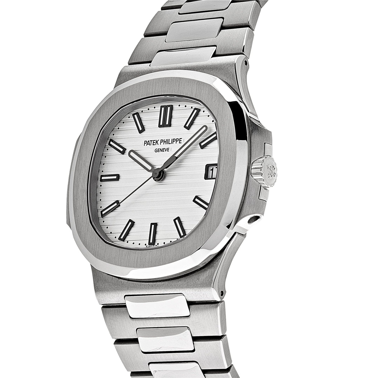 Luxury Watch Patek Philippe Nautilus Stainless Steel White Dial 5711/1A-011 (2016) Wrist Aficionado