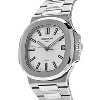 Thumbnail for Luxury Watch Patek Philippe Nautilus Steel White Tiffany & Co. Dial  5711/1A-011 Wrist Aficionado