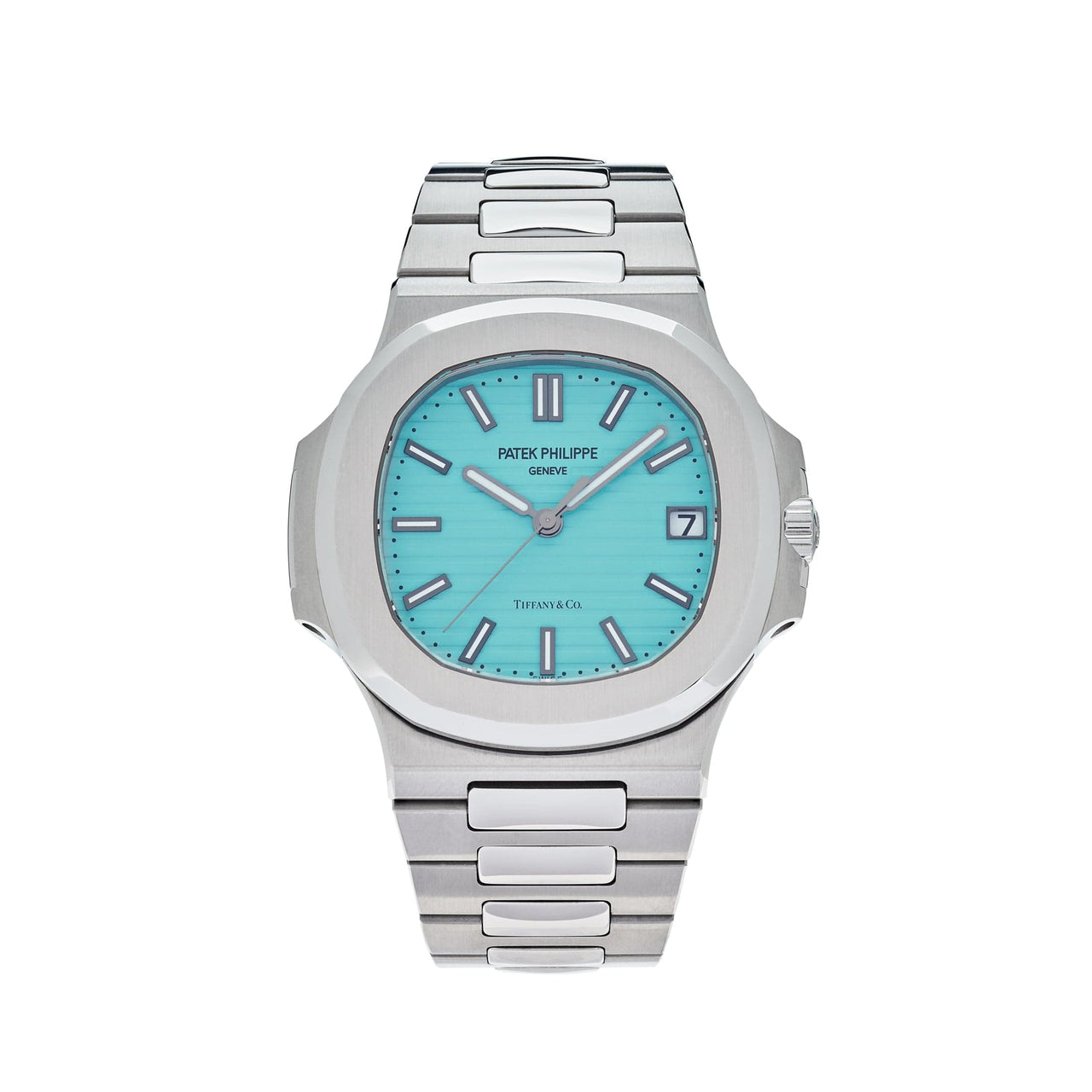Patek Philippe Nautilus Tiffany & Co. Blue Dial 5711/1A-018 Wrist ...