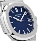 Patek Philippe Nautilus 5711/1P-001 40th Anniversary Platinum Blue Diamond Dial Limited Edition