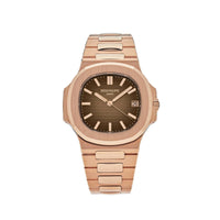 Thumbnail for Luxury Watch Patek Philippe Nautilus Rose Gold Chocolate Dial 5711/1R (2016) Wrist Aficionado