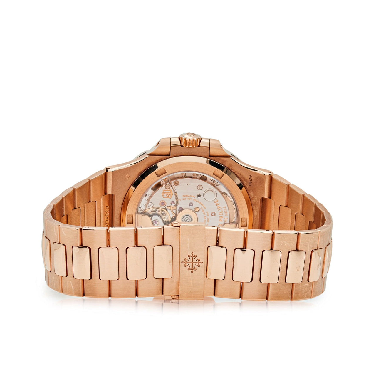 Luxury Watch Patek Philippe Nautilus Rose Gold Chocolate Dial 5711/1R (2016) Wrist Aficionado