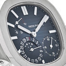 Luxury Watch Patek Philippe Nautilus Moonphase Stainless Steel Blue Dial 5712/1A-001 (2021) Wrist Aficionado