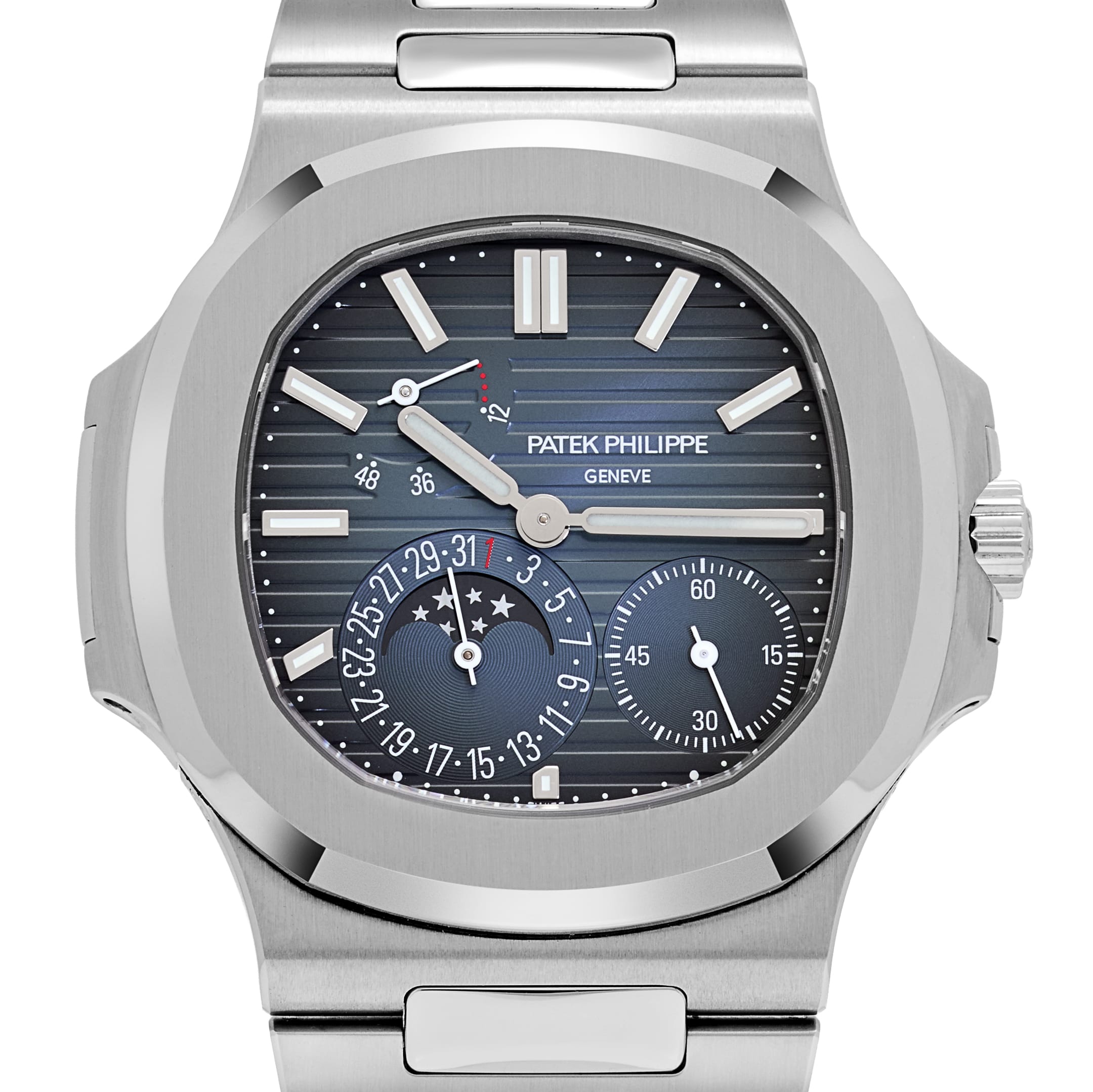 Patek Philippe Nautilus 5712/1A-001 Moon Phases Stainless Steel Blue Dial (2022)
