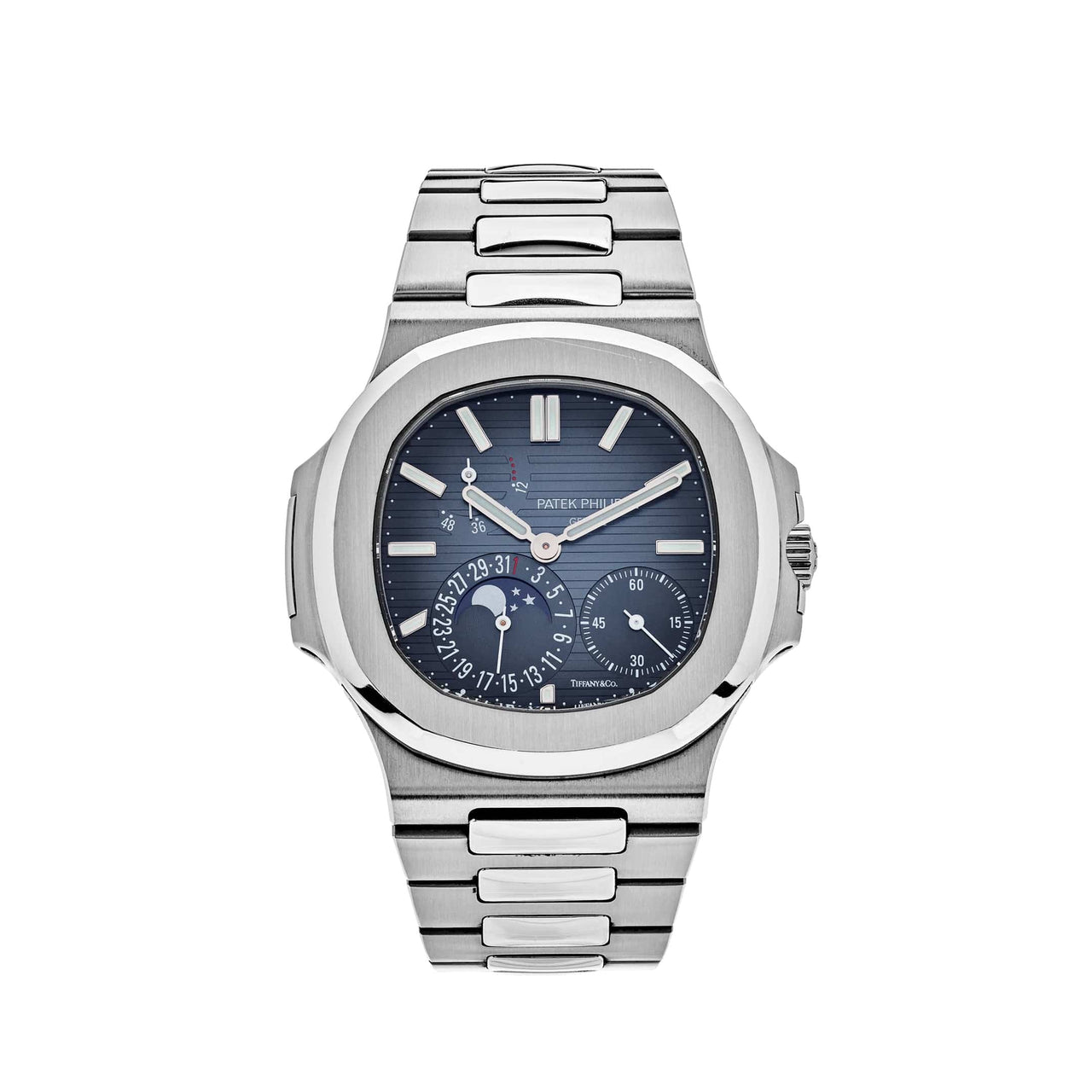 Luxury Watch Patek Philippe Nautilus Moonphase Steel Tiffany Blue Dial 5712/1A-001 (2022) Wrist Aficionado