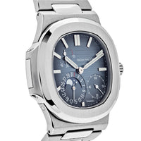 Thumbnail for Luxury Watch Patek Philippe Nautilus Moonphase Steel Tiffany Blue Dial 5712/1A-001 (2022) Wrist Aficionado