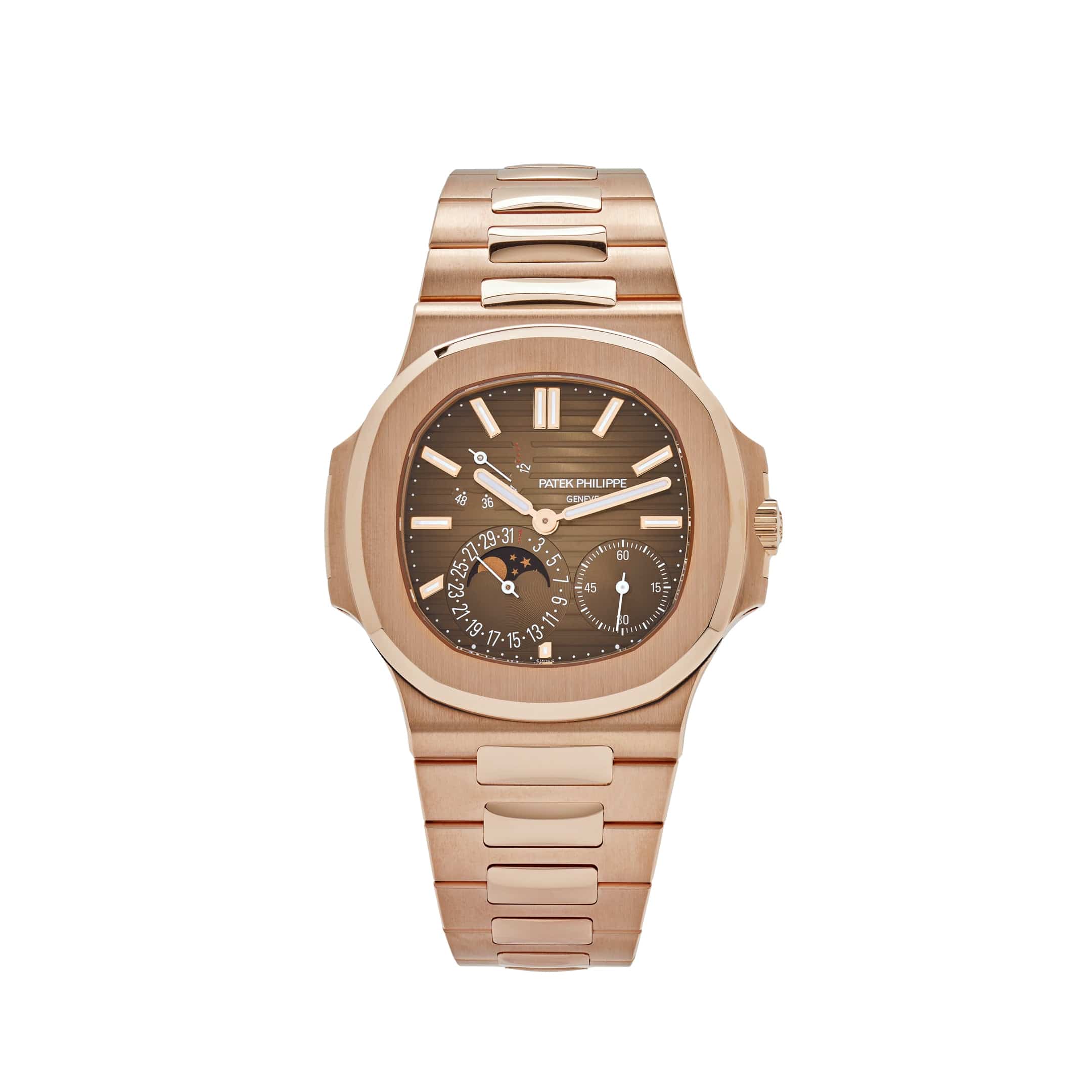 Patek Philippe Nautilus 5712/1R-001 Moon Phases Rose Gold – Wrist