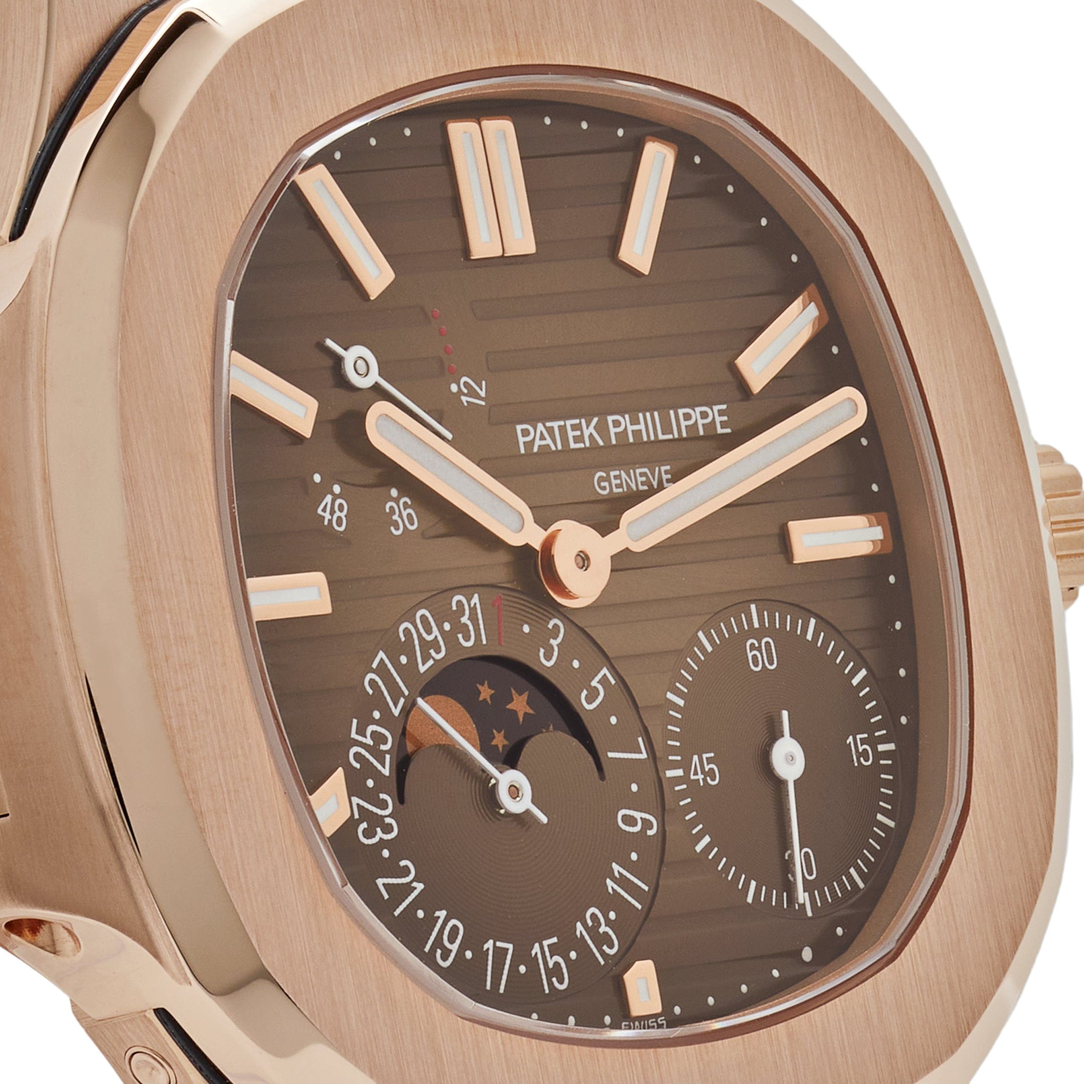 Patek Philippe Nautilus 5712/1R-001 Moon Phases Rose Gold – Wrist