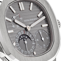 Thumbnail for Luxury Watch Patek Philippe Nautilus Moon Phase 5712G-001 (2023) Wrist Aficionado