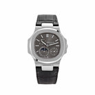 Patek Philippe Nautilus 5712G-001 White Gold Grey Dial Moon Phases (2019)
