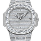 Patek Philippe Nautilus 5719/10G-010 White Gold Diamond Set (2019)
