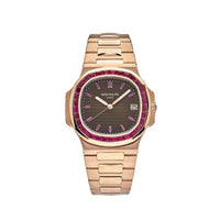 Thumbnail for Patek Philippe Nautilus 5723/112R-001 Rose Gold Ruby Bezel