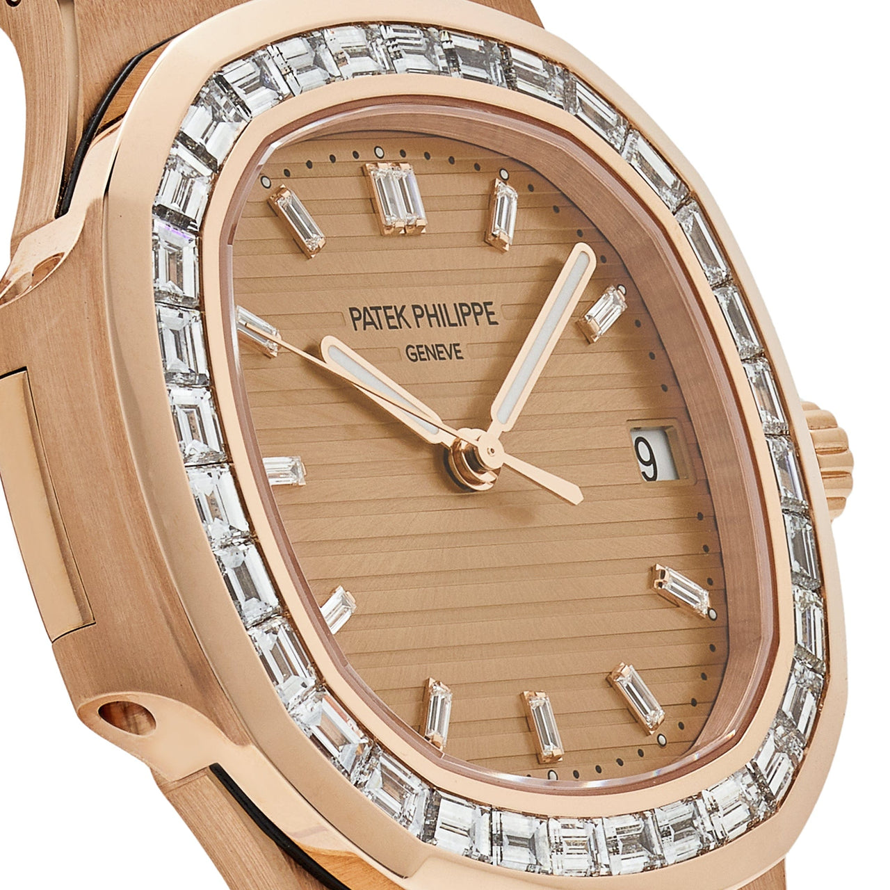 Patek Philippe Nautilus 5723/1R-001 Rose Gold Diamond Bezel