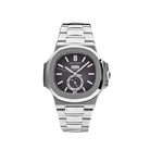 Luxury Watch Patek Philippe Nautilus Annual Calendar Moon Phase 5726/1A-001 Wrist Aficionado