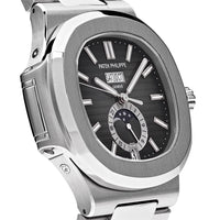 Thumbnail for Luxury Watch Patek Philippe Nautilus Annual Calendar Moon Phase 5726/1A-001 Wrist Aficionado