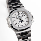 Patek Philippe Nautilus 5726/1A-010 Annual Calendar Moon Phases Stainless Steel White Dial (2016)