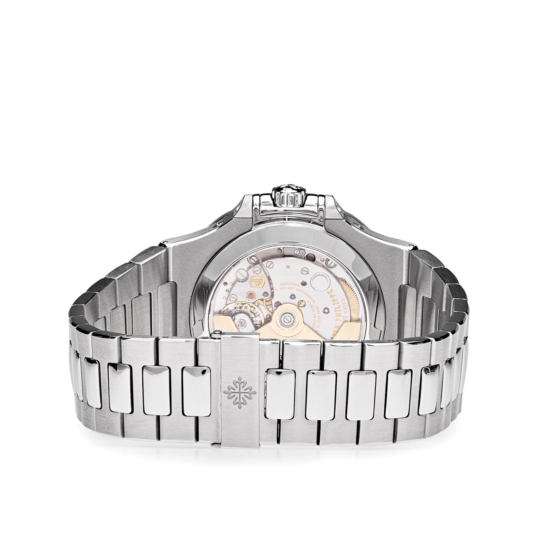 Patek Philippe Nautilus 5726/1A-010 Annual Calendar Moon Phases Stainless Steel White Dial