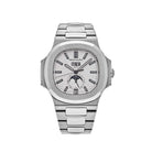Patek Philippe Nautilus 5726/1A-010 Annual Calendar Moon Phases Stainless Steel White Dial