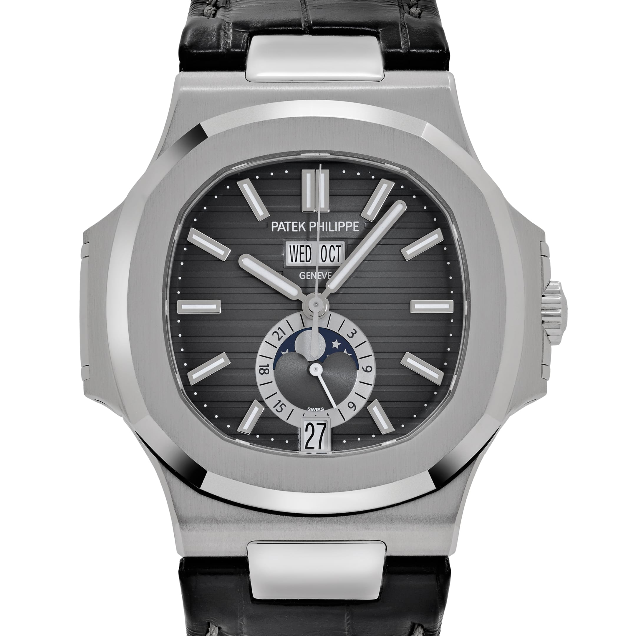Patek Philippe Nautilus 5726A-001 Annual Calendar Moon Phases (2016)