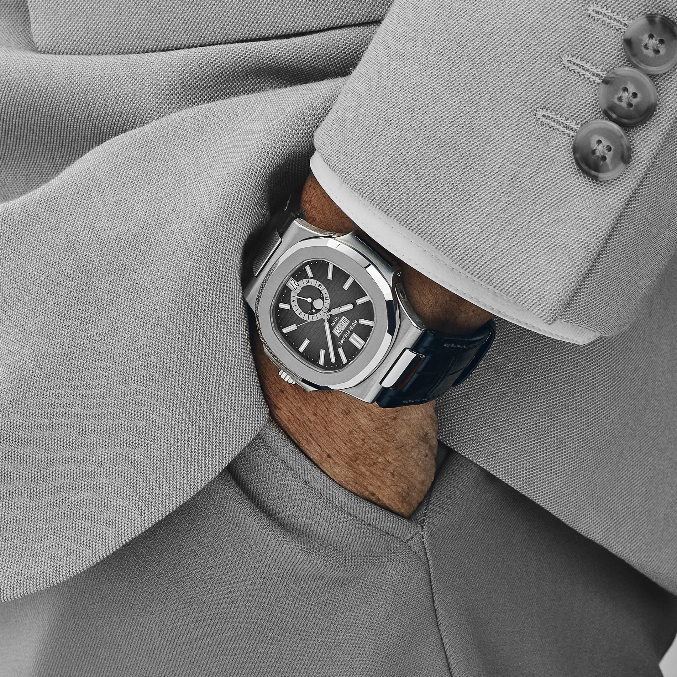 Patek Philippe Nautilus Annual Calendar Moon Phases 5726A-001