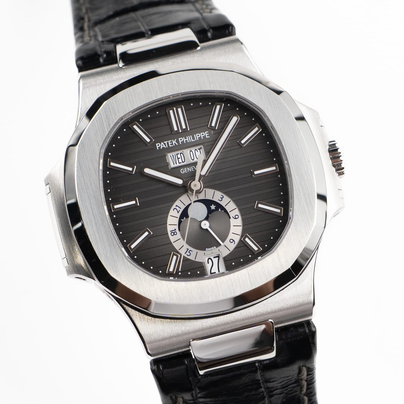 Patek Philippe Nautilus 5726A-001 Annual Calendar Moon Phases (2016)