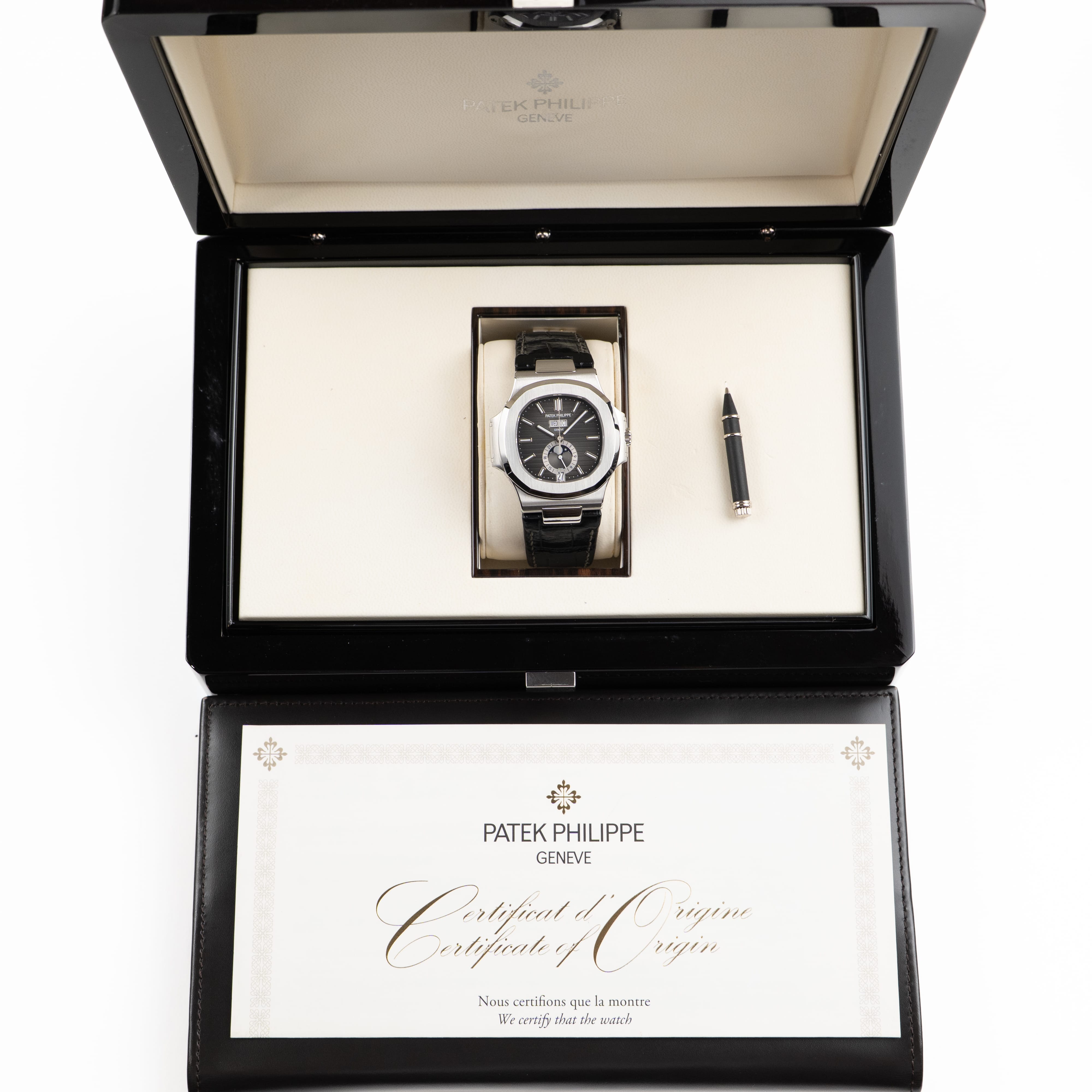 Patek Philippe Nautilus 5726A-001 Annual Calendar Moon Phases (2016)
