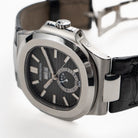 Patek Philippe Nautilus 5726A-001 Annual Calendar Moon Phases Stainless Steel Black Dial (2024)