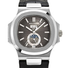 Patek Philippe Nautilus 5726A-001 Annual Calendar Moon Phases Stainless Steel Black Dial (2025)