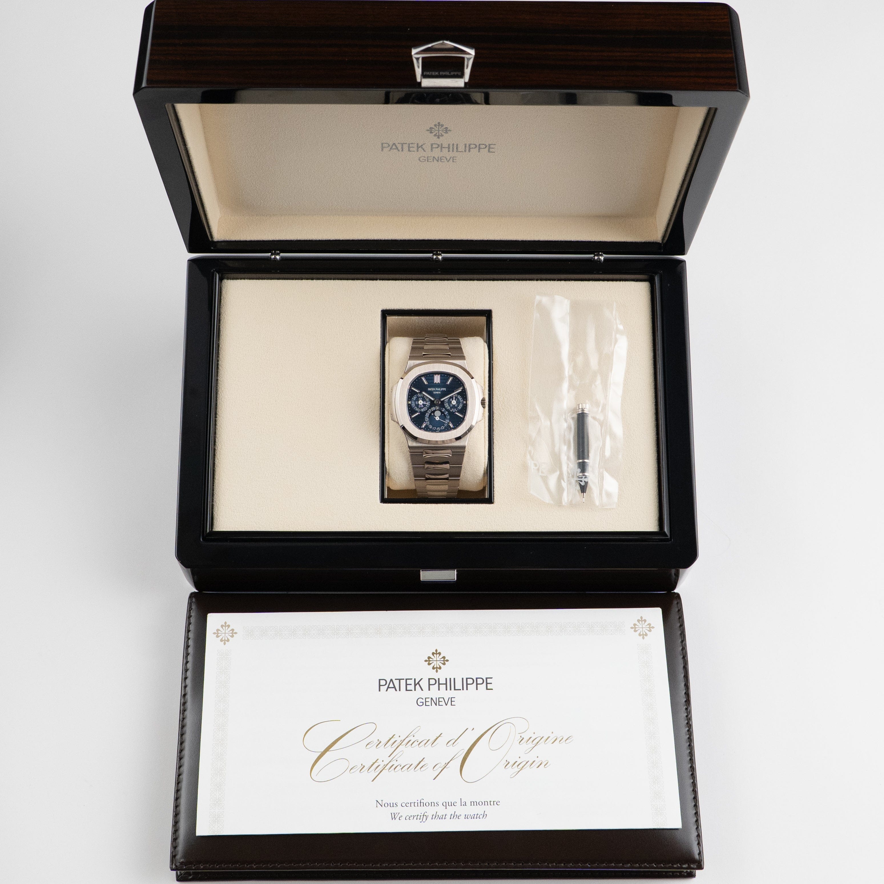 Patek Philippe Nautilus 5740/1G-001 Perpetual Calendar Moon Phases (2026)