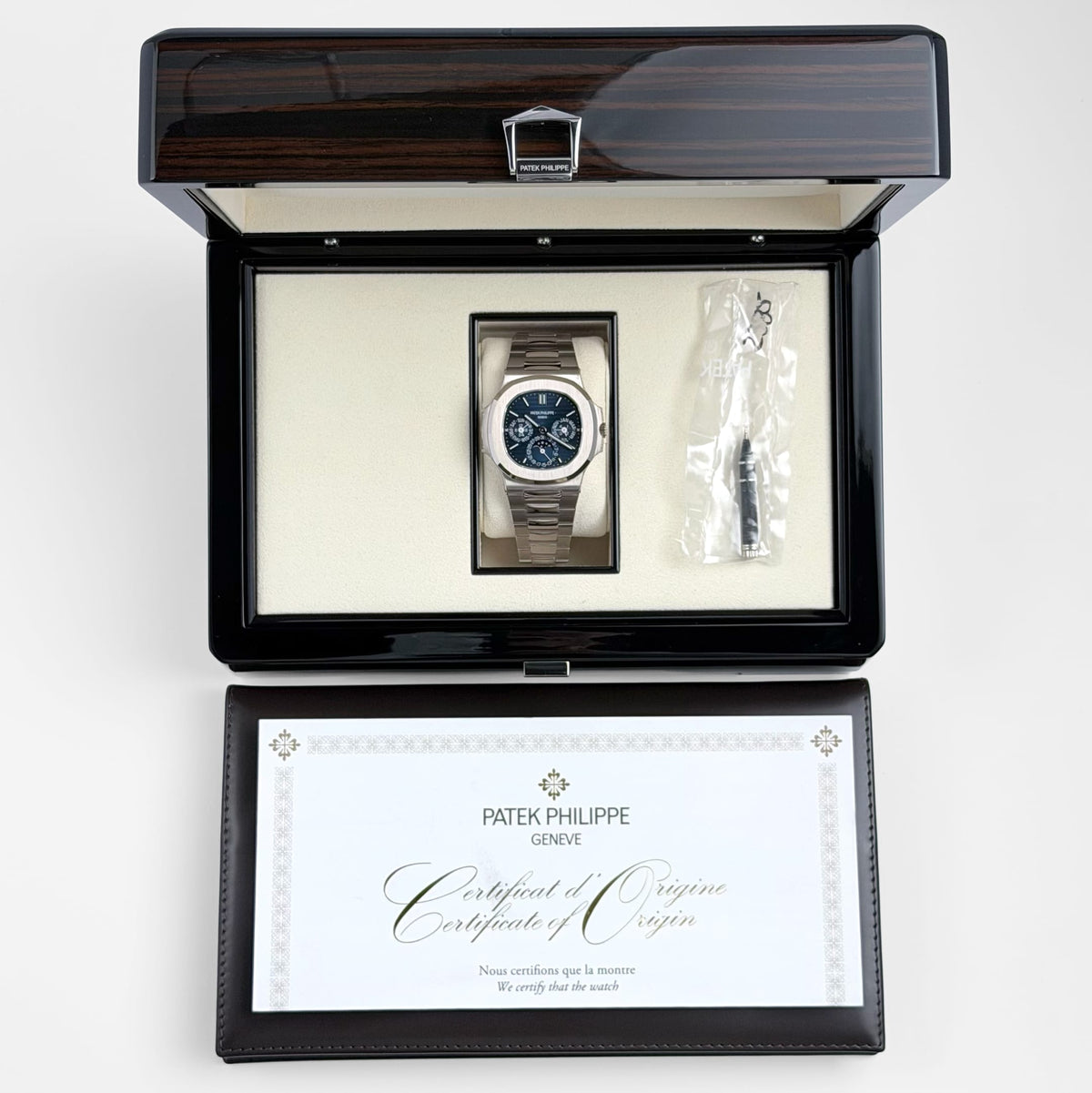 Patek Philippe Nautilus 5740/1G-001 Perpetual Calendar Moon Phases (2026)