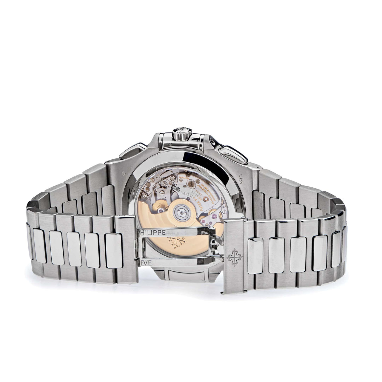 Luxury Watch Patek Philippe Nautilus 40th Anniversary White Gold Blue Dial 5976/1G-001 (2018) Wrist Aficionado