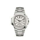 Patek Philippe Nautilus 5980/1A-019 Chronograph Date Stainless Steel White Dial (2015)