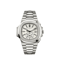 Thumbnail for Patek Philippe Nautilus 5980/1A-019 Chronograph Date Stainless Steel White Dial (2015)