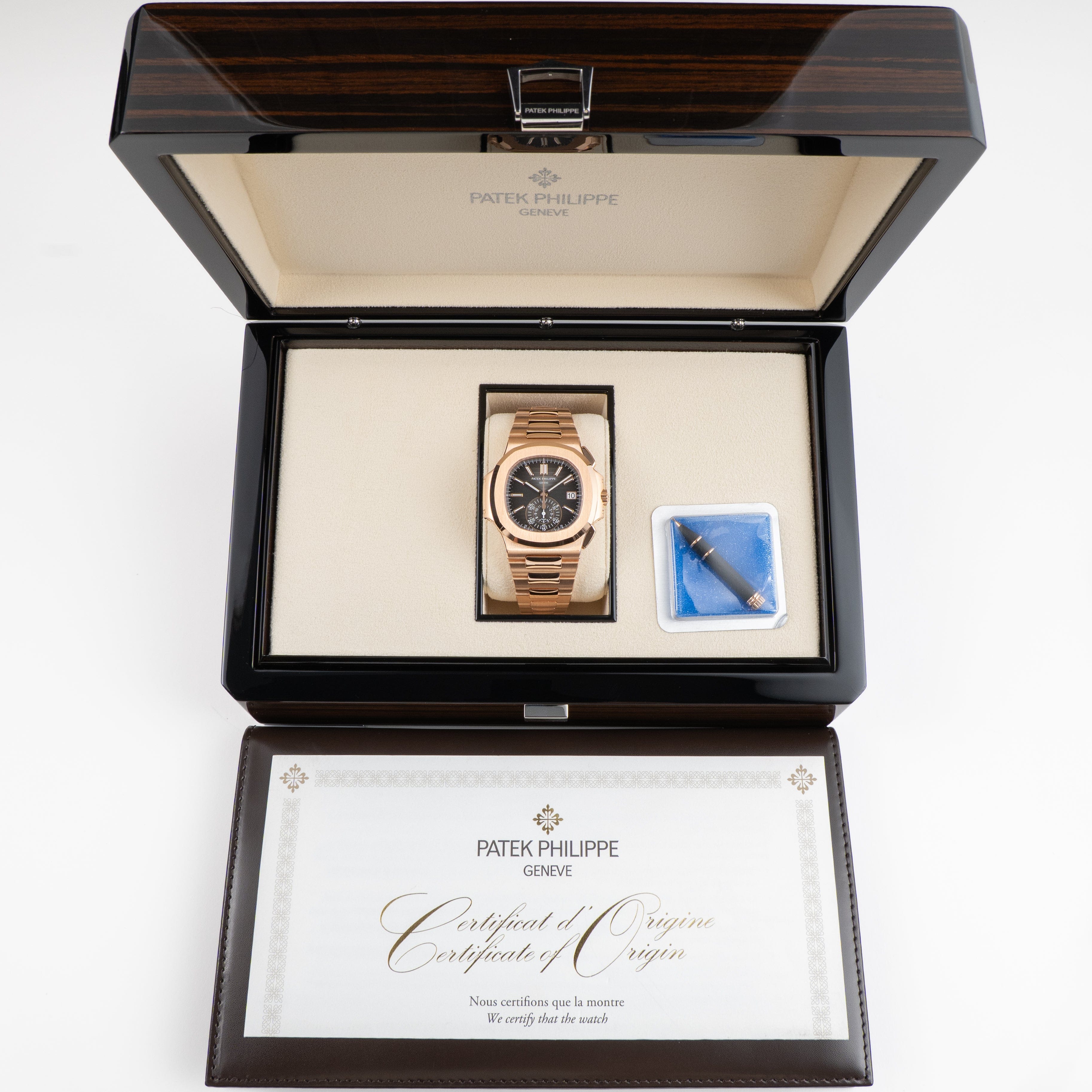 Patek Philippe Nautilus 5980/1R-001 Chronograph Date Rose Gold (2023)